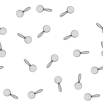 Pattern modern shower head cartoon vector Stock Illustration