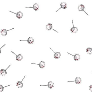 Pattern moisture compost thermometer cartoon vector Stock Illustration