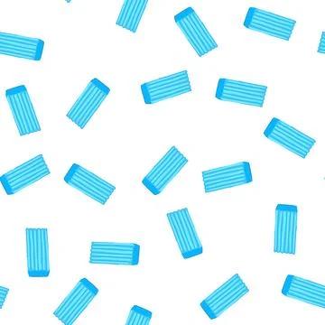 Pattern mold modeling clay toy cartoon vector Stock Illustration