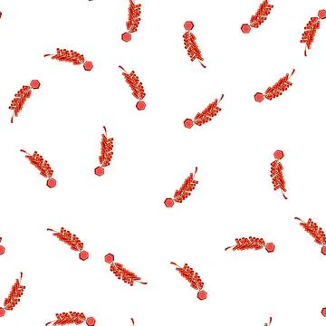 Pattern money chinese firecracker cartoon vector Illustrazione stock