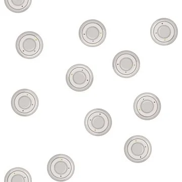 Pattern monoxide smoke detector cartoon vector Stock Illustration