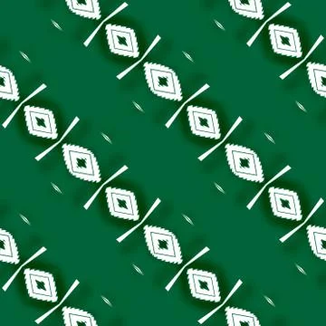 Pattern mosaic kaleidoscopic seamless generated texture, ornament, fragile, f Stock Illustration