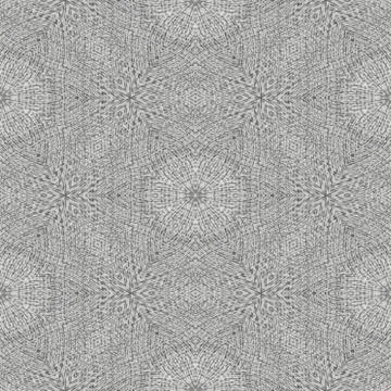 Pattern mosaic kaleidoscopic seamless generated texture, ornament, fragile, f Stock Illustration