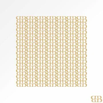 Pattern motif letter BB serif vintage batik artistic antique classic decoration Stock Illustration