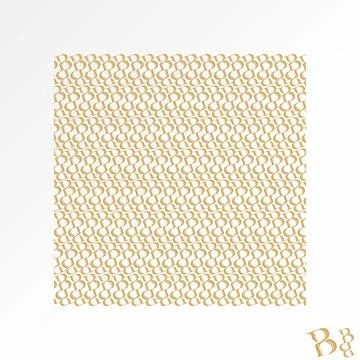 Pattern motif letter BB serif artistic antique vintage batik classic decoration Stock Illustration