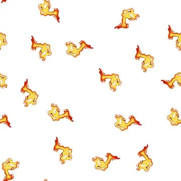 Pattern motion lava splash cartoon vector Stock Illustration
