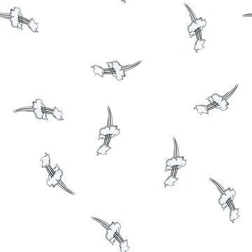 Pattern motion speed comic cartoon vector 库存插图