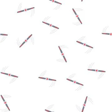Pattern motor propeller cartoon vector イラスト素材