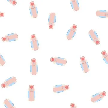 Pattern mount wall soap dispenser cartoon vector Stock Illustration