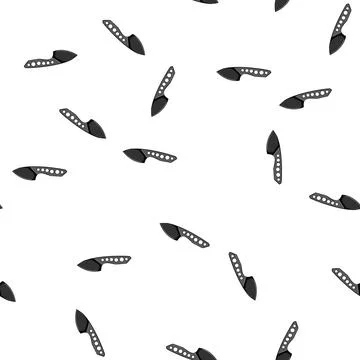 Pattern mountain knife camping cartoon vector Illustrazione stock
