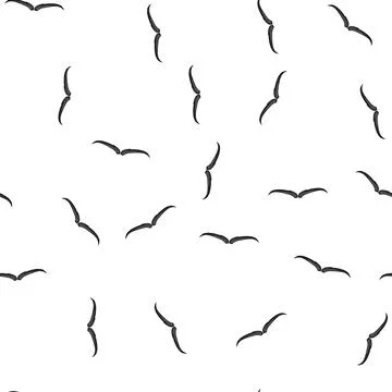 Pattern moustache moustaches cartoon vector Stock Illustration