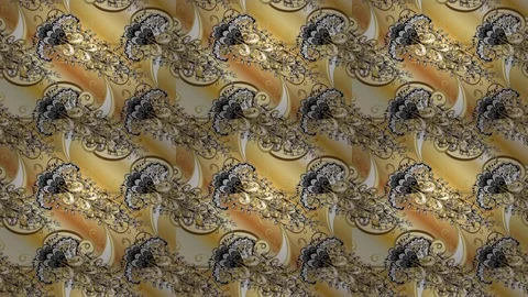 Pattern moving vintage Stock Footage 83745873