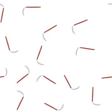 Pattern mowing scythe cartoon vector Stock-Illustration