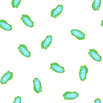 Pattern mud puddle cartoon vector イラスト素材