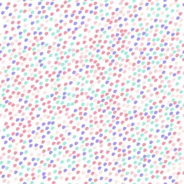 Pattern with multicolor circles Stock Illustration
