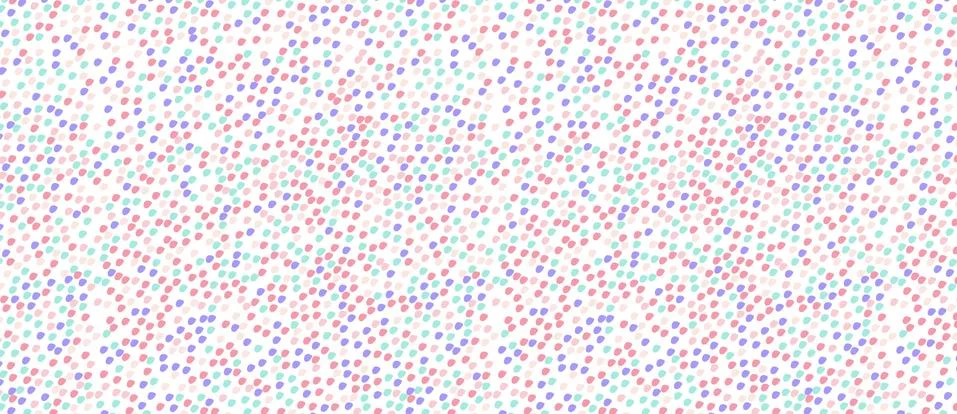 Pattern with multicolor circles Stock Illustration
