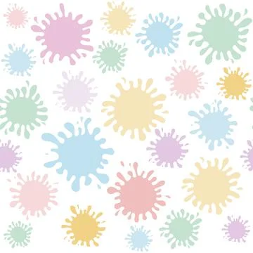 Pattern multicolored blots spots, texture, wallpaper background Stock Illustration