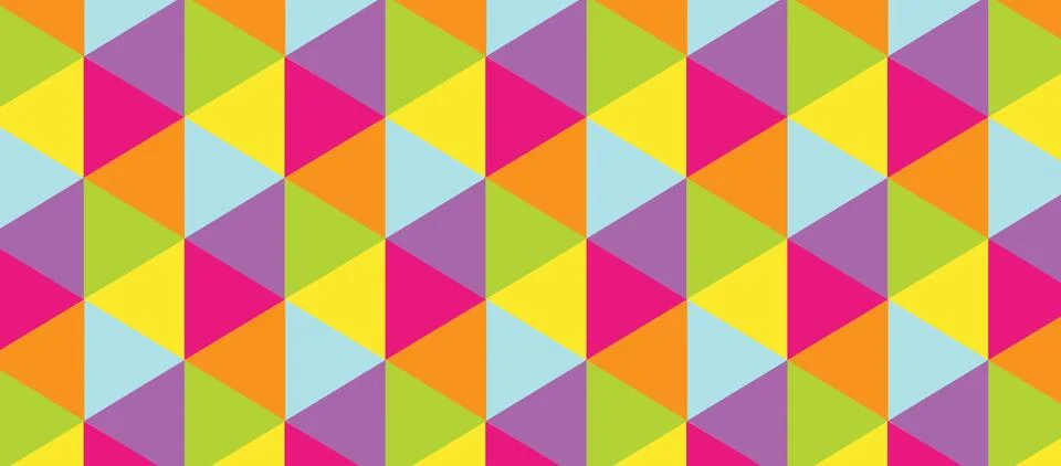 A pattern of multicolored Stock Illustration