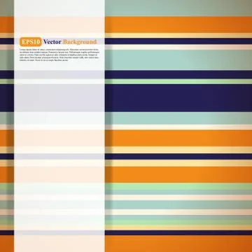 Pattern of multicolored stripes Illustrazione stock