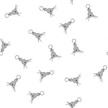 Pattern multitool knife tool cartoon vector Stock Illustration