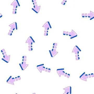 Pattern mural graffiti arrow cartoon vector Stock Illustration