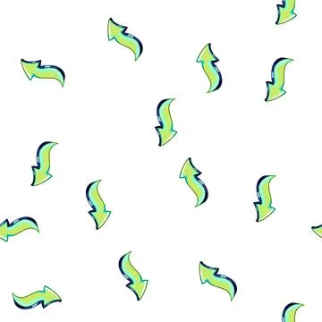 Pattern mural graffiti arrow cartoon vector Stock Illustration