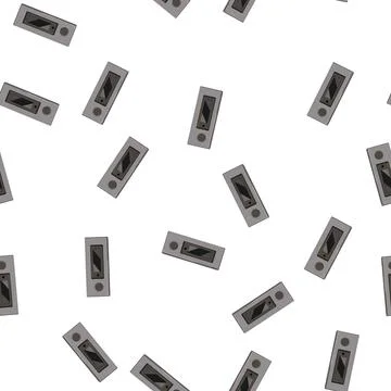 Pattern music digital amplifier cartoon vector Illustrazione stock