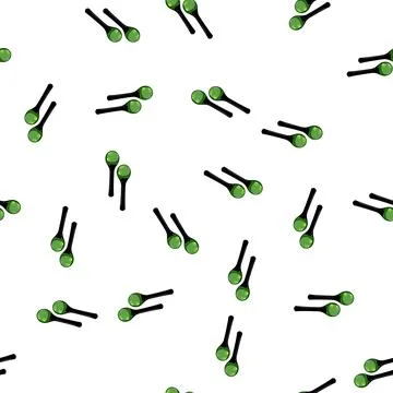 Pattern music maracas cartoon vector Stock Illustration