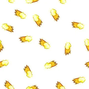 Pattern muzzle gun flash cartoon vector 스톡 일러스트