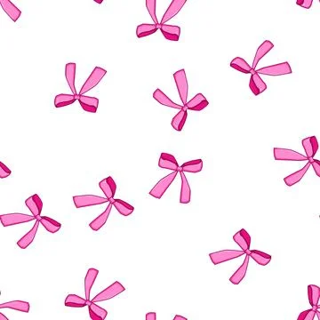 Pattern mystery coquette cartoon vector Stock Illustration