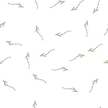 Pattern myth lavender cartoon vector Stock Illustration