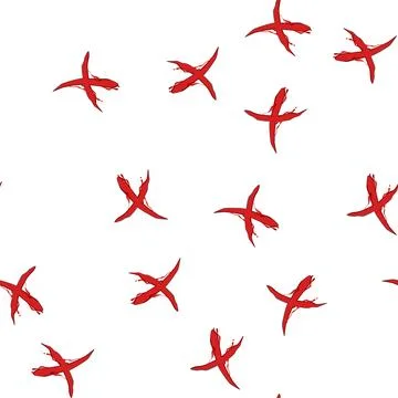 Pattern nail claw scratch cartoon vector Stock Illustration