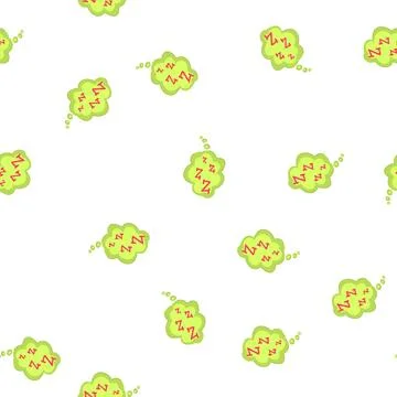 Pattern nap sleep zzz cartoon vector Stock Illustration