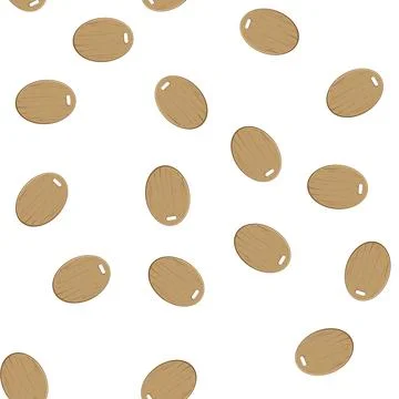 Pattern natural chopping board cartoon vector Stock Illustration