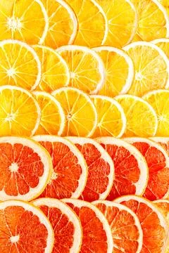 Pattern Natural Oranges and Grapefruit Dried Sliced Candied Fruits Citrus Car Stock Photos