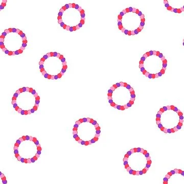 Pattern natural teething ring cartoon vector Stock Illustration