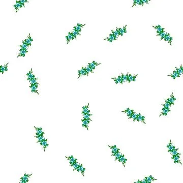 Pattern nature flower crown cartoon vector Stock Illustration