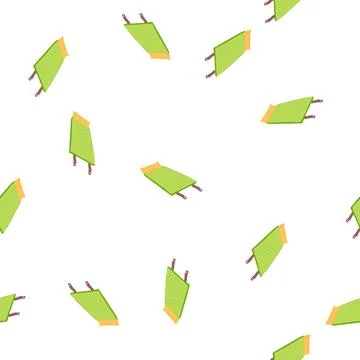 Pattern nature sleeping pad cartoon vector 스톡 일러스트