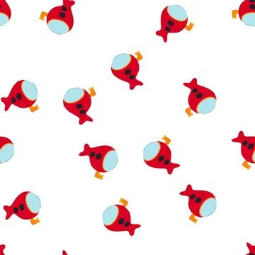 Pattern nature submarine cartoon vector Stock Illustration
