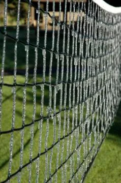 Pattern nature texture winter frozen volleyball Stock Photos