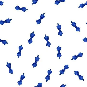 Pattern neck bow tie cartoon vector Illustrazione stock