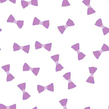 Pattern neck bow ties men cartoon vector Stock Illustration