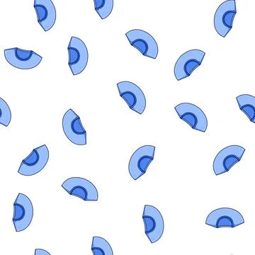 Pattern neck shirt necklines cartoon vector Stock Illustration