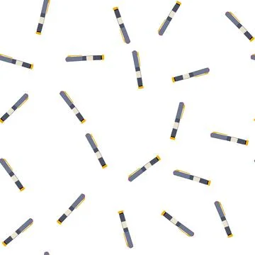Pattern needle insulin pen cartoon vector Stock Illustration