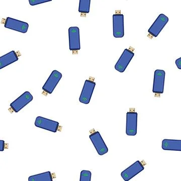 Pattern network 5g modem cartoon vector Stockillustratie