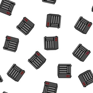 Pattern Network attached storage device for data server Illustrazione stock