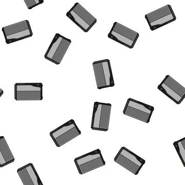 Pattern Network attached storage server for data management Stockillustratie