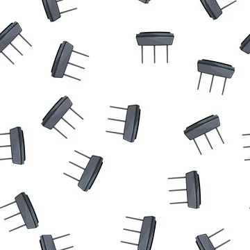 Pattern network dsl modem cartoon vector イラスト素材