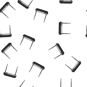 Pattern network router cartoon vector イラスト素材
