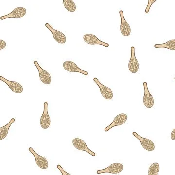 Pattern newborn soft baby brush cartoon vector 스톡 일러스트